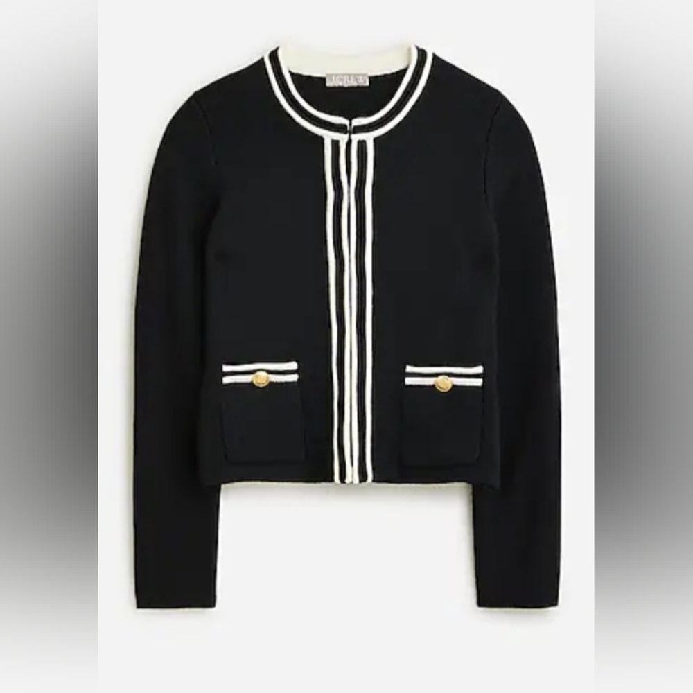 JCrew Emilie Sweater Jacket Size Large